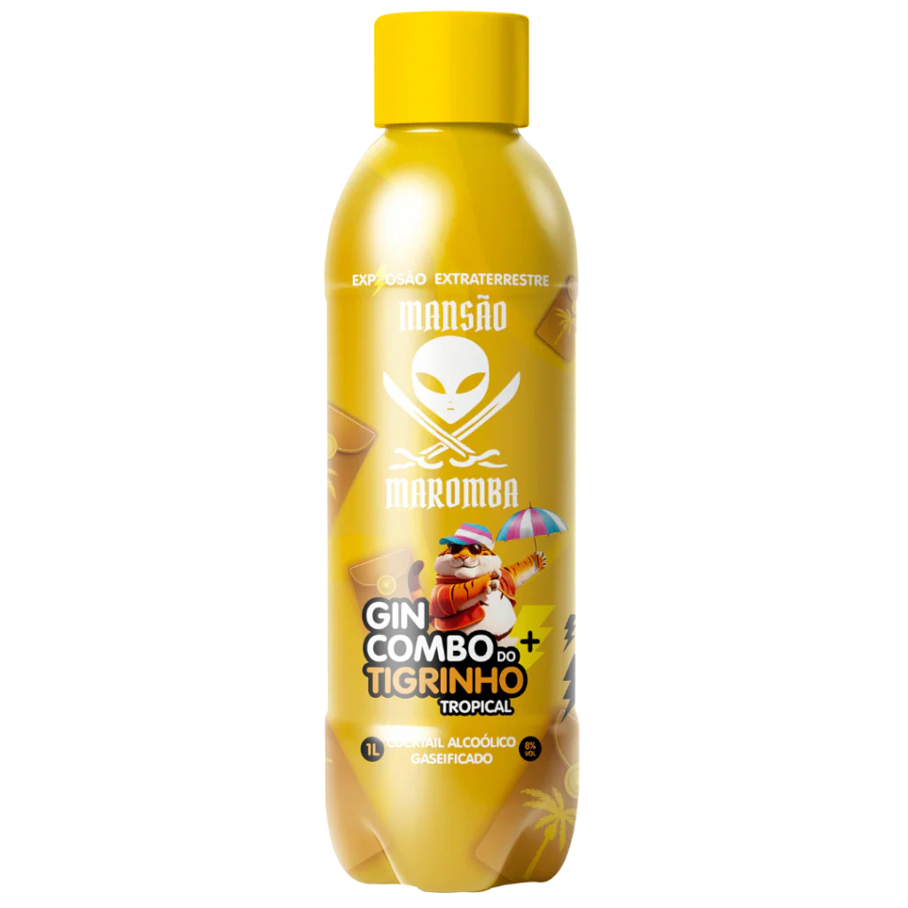 Gin + Combo Tigrinho Tropical 1L