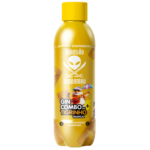 Gin + Combo Tigrinho Tropical 1L