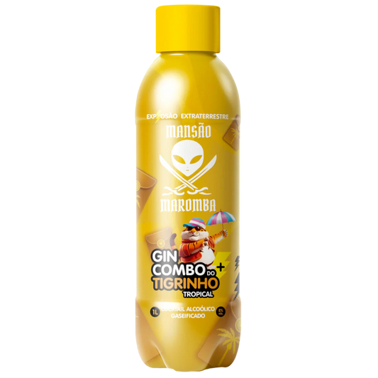 Gin + Combo Tigrinho Tropical 1L